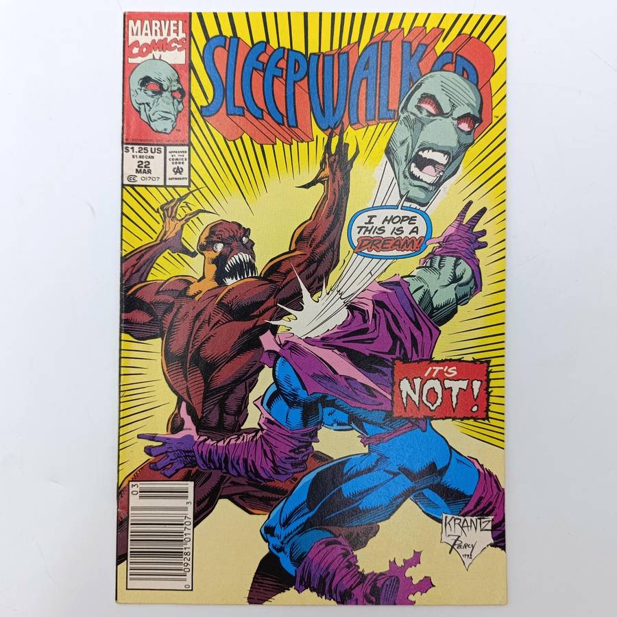 Lot of 3 vintage comics - 1993 issues - Ultraverse Prime, Sleepwalkers