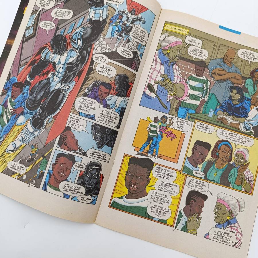 Lot of 3 vintage Marvel and DC comics - 1994 issues - Steel, Wolverine, Namor