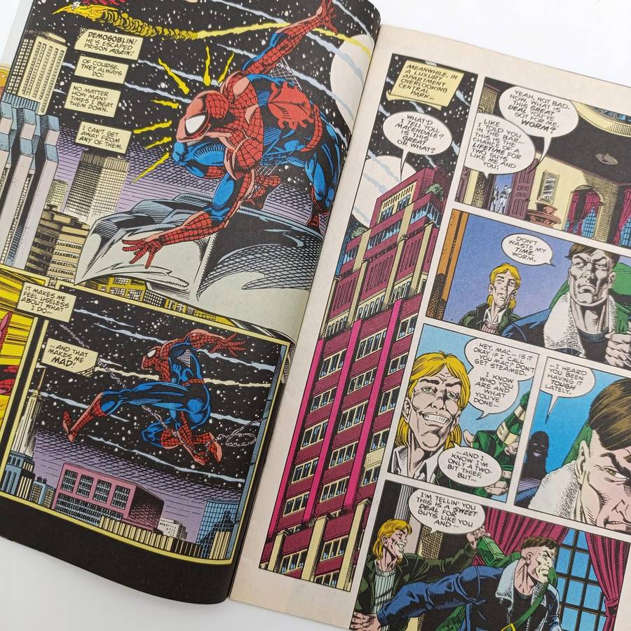 Lot of 3 vintage comics - 1995 South African issue: Spiderman 1 Spawn 1 Spawn 10