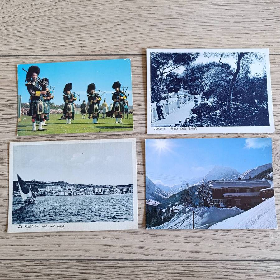 Large lot of over 200 Postcards - used and unused