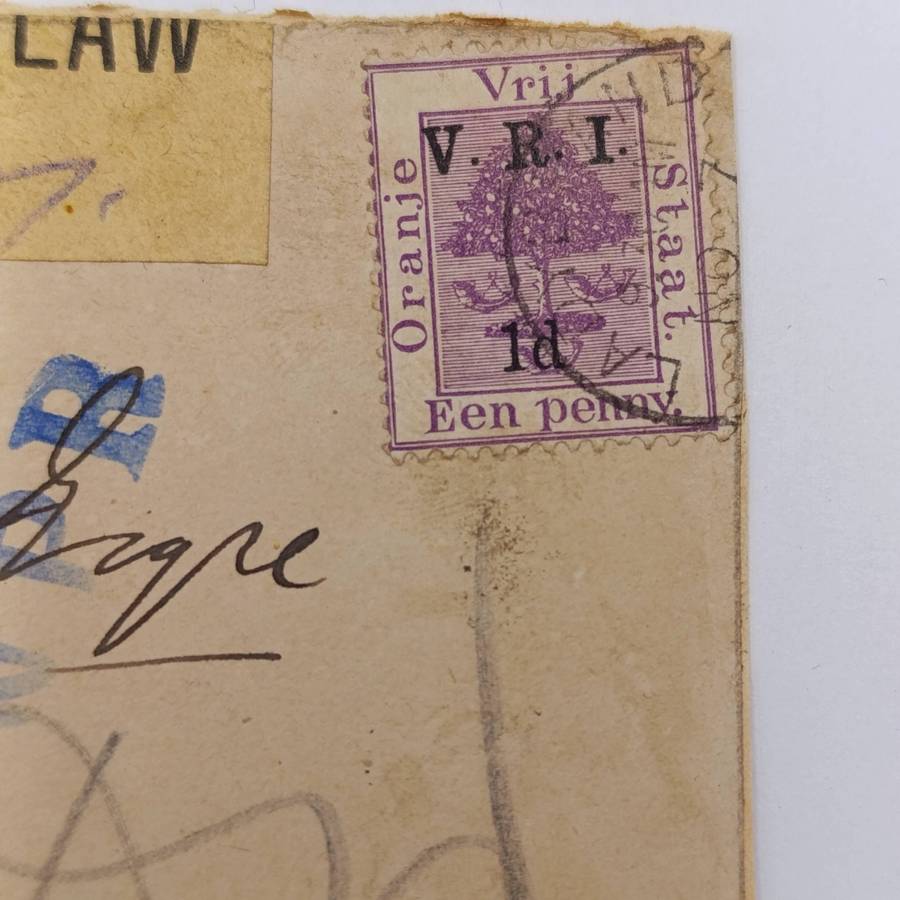 Pair of Boer War POW cover fronts stuck back to back