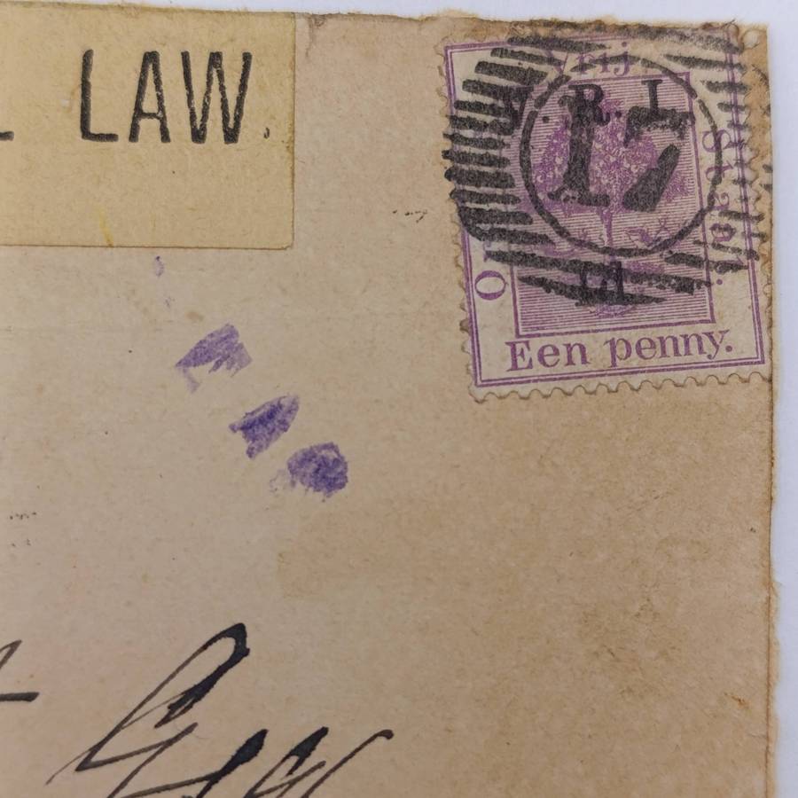 Pair of Boer War POW Cover fronts stuck back to back
