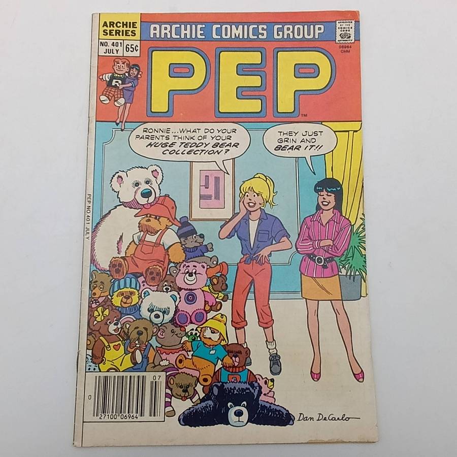 Lot of 6 vintage Archie series PEP comics