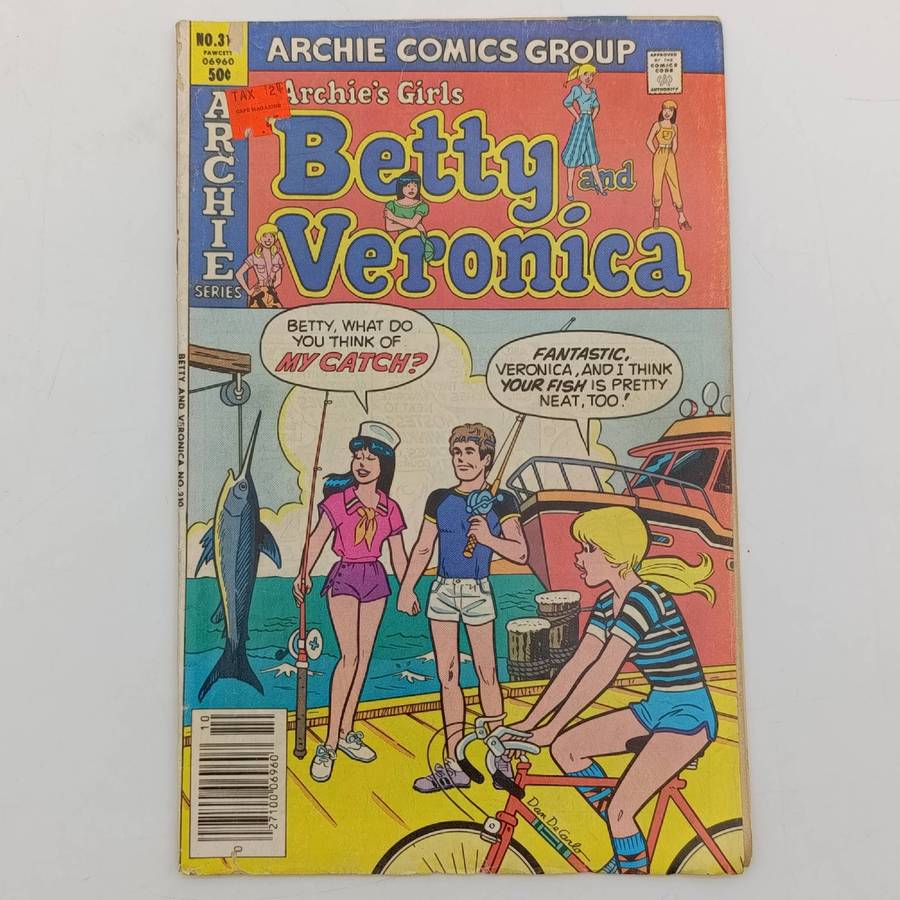 Lot of 6 vintage Archie's Girls Betty and Veronica comics