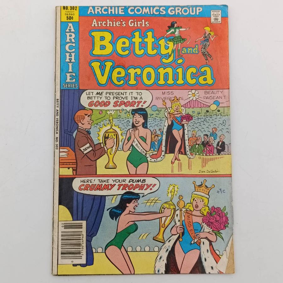 Lot of 6 vintage Archie's Girls Betty and Veronica comics