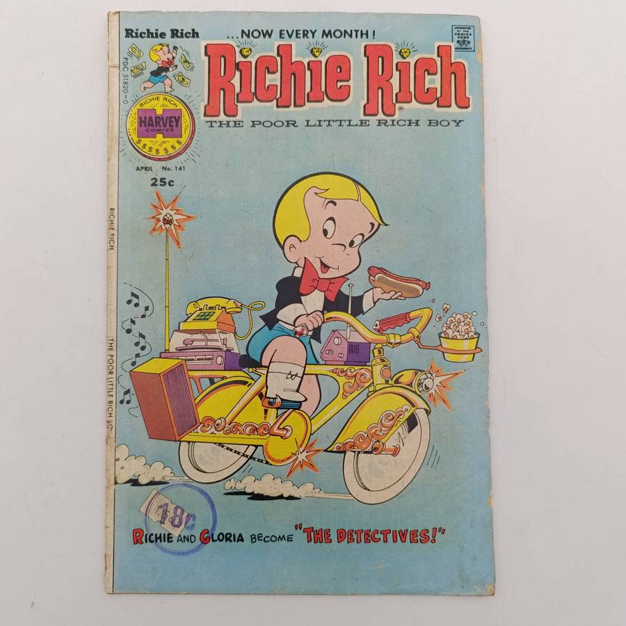 Lot of 6 vintage Richie Rich comics
