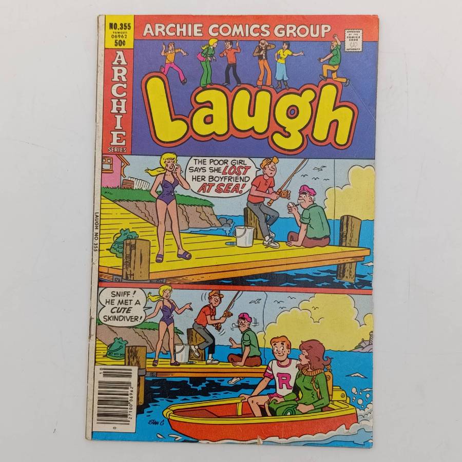 Lot of 5 vintage Archie series Laugh comics