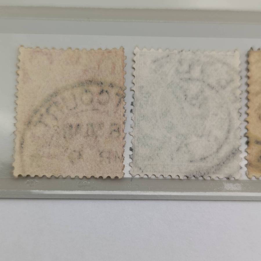 Lot of 5 SA pre union stamps used in wrong "province" Transvaal stamp used Pieterermaritzburg