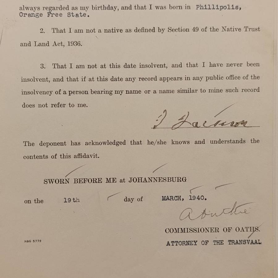 Mortgage Bond Power of Attorny and Affidavits with 8 revenue stamps - Bond dated 1940