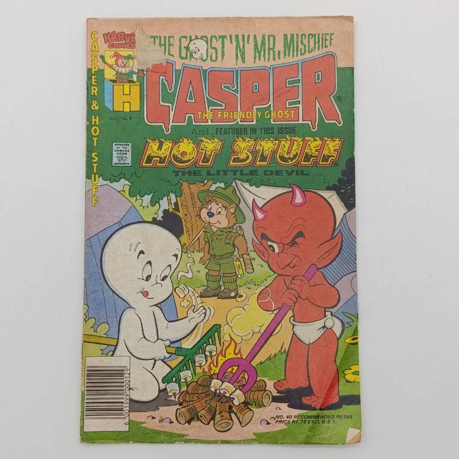 Lot of 5 vintage Richie Rich and Casper comics