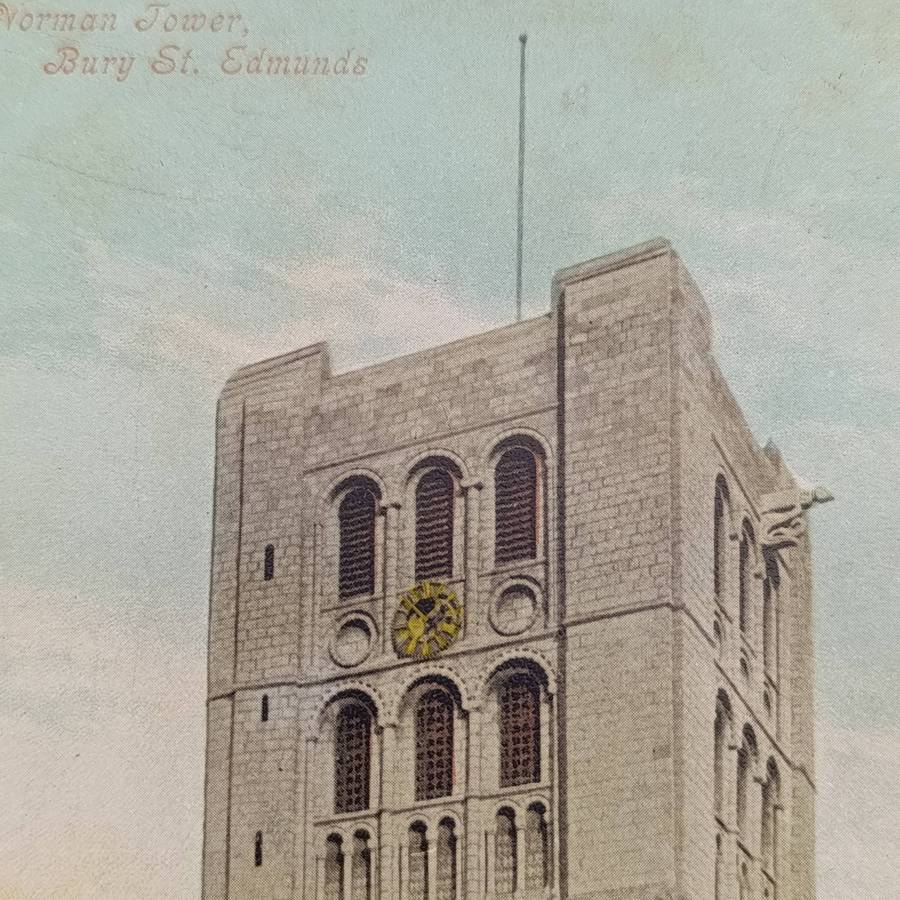 Postcard posted 4 Nov 1905 Woolprt, England to Liverpool - Squared circle cancellation