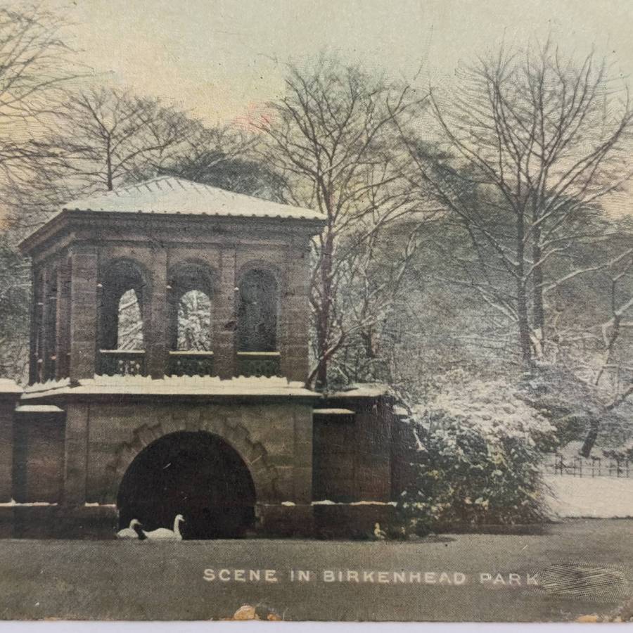 Postcard Birkenherd to Cape  Town posted 30 Sept 1910 and Taxed 1D