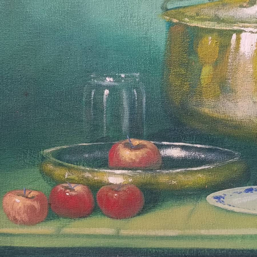 Large Denzil-N-Herring Still life painting