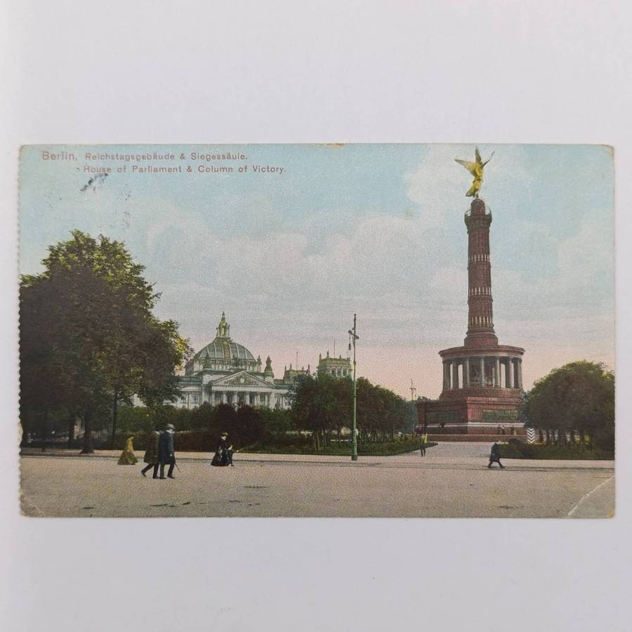 Lot of 11 German Postcards used 1910 to 1920 - Five sent to South Africa