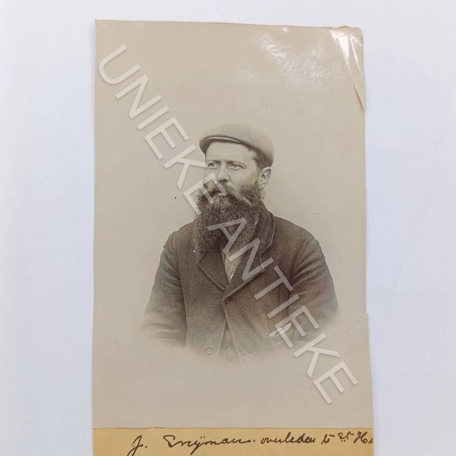Photo of Boer War POW J Snyman