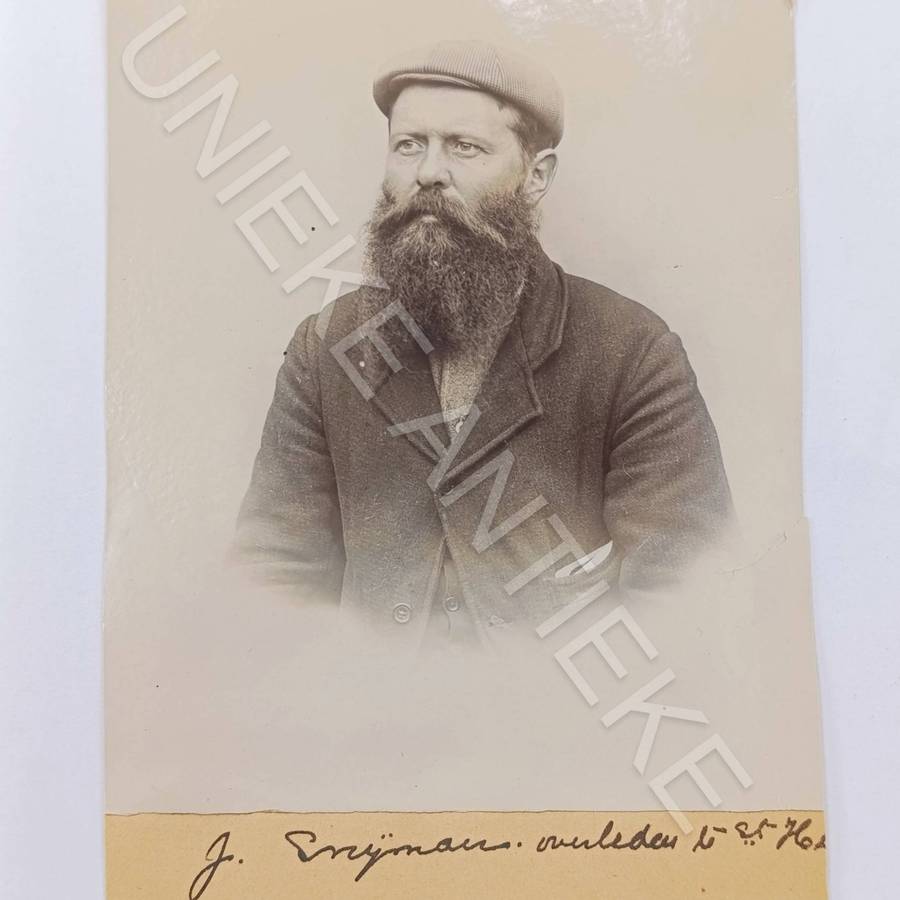 Photo of Boer War POW J Snyman