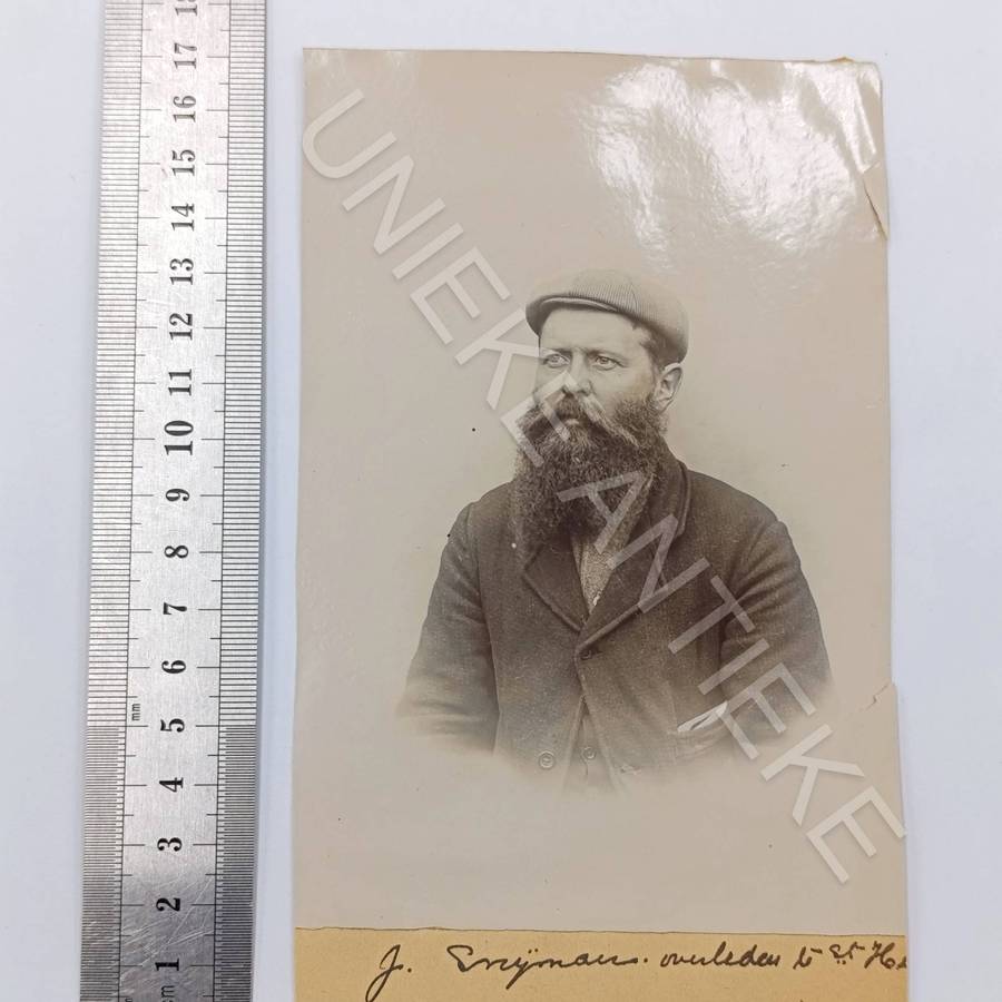 Photo of Boer War POW J Snyman