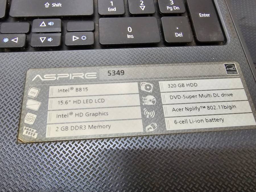 3 x Acer Aspire laptops - Spares or repairs