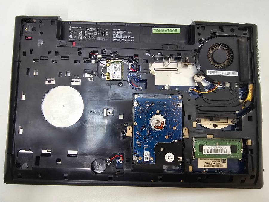 Lenovo G500 - Intel CPU - 320GB HDD - 2GB RAM - No screen or battery - Spares or Repairs