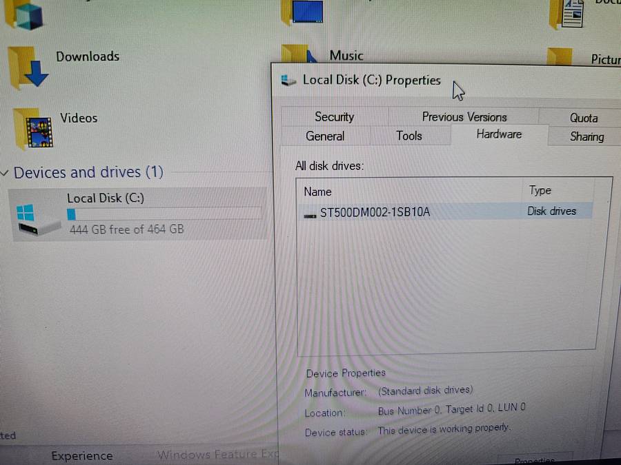 HP Elitedesk 800 G2 - i5-6500 - 4GB RAM - 500GB HDD