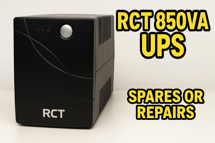 RCT 850VA UPS  FOR SPARES OR REPAIRS