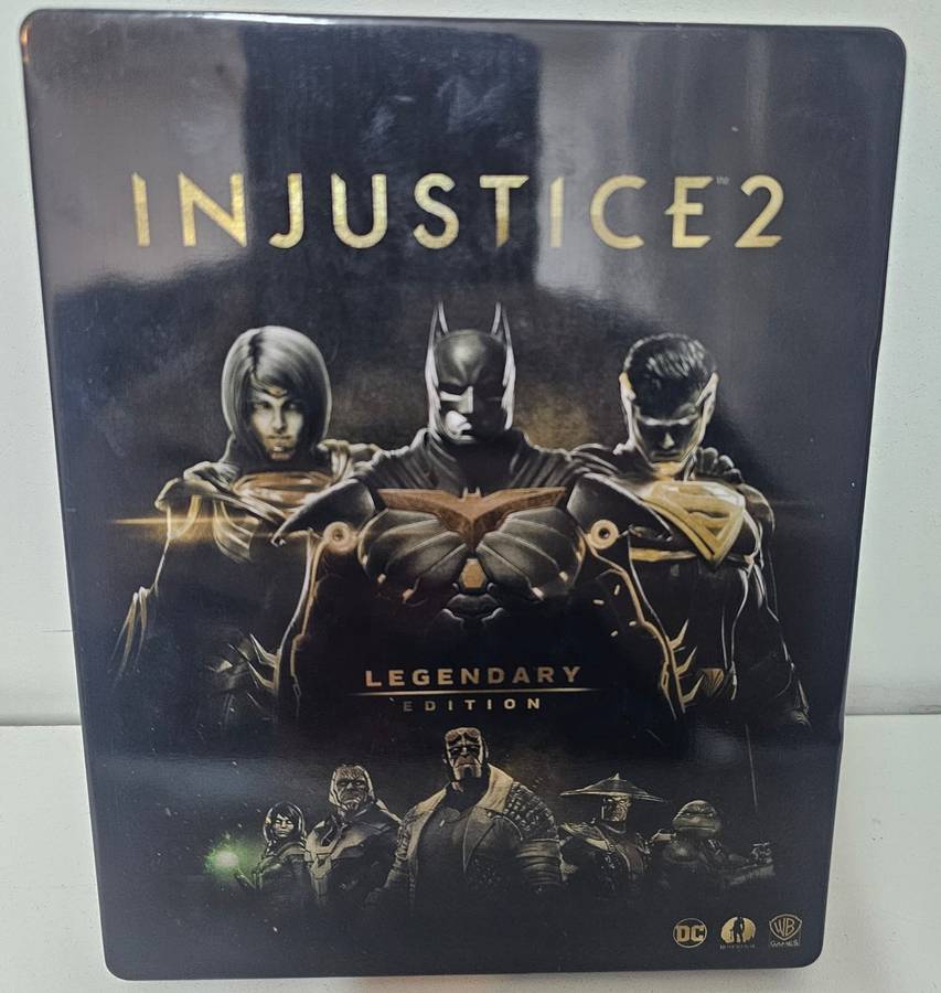 COLLECTOR'S DREAM  2 x PS4 Special Edition STEELBOOKS  INJUSTICE 2 & SHADOW OF MORDOR!