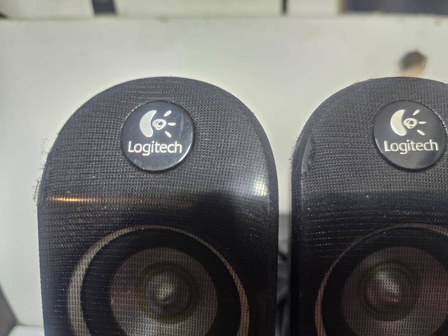 Logitech Speaker Bundle  2.1 Subwoofer Set + Bonus Pair  Tested Working