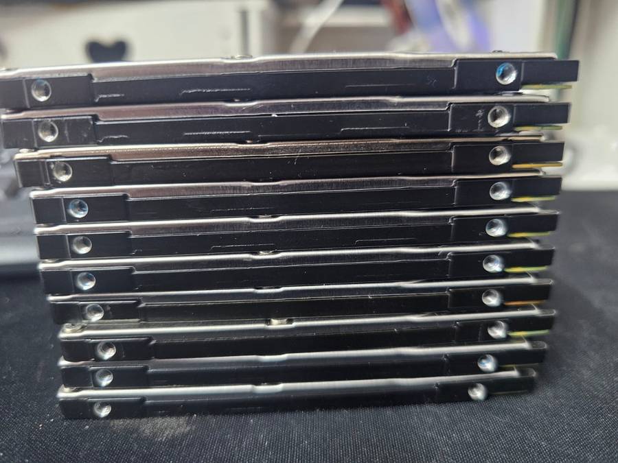 10 x Seagate 500GB Laptop Drives  Cleaned, Tested & Ready!
