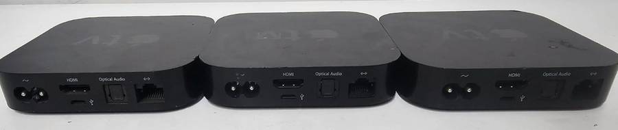 Bulk Apple TV Sale - 3 x Apple TV Units - As-Is