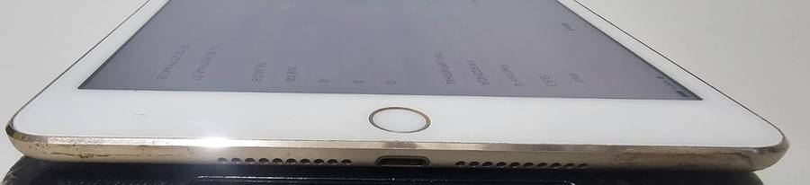 iPad Mini 4  128GB Wi-Fi  Gold  Works Great!