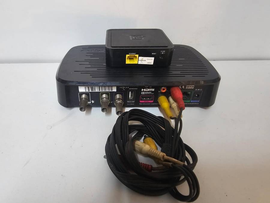 DStv HD Decoder Model 4S + WiFi Connector Bundle