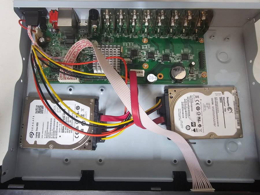 EagleView 16CH CCTV DVR Recorder  Dual 500GB Storage  Model 7016T-LM-V3