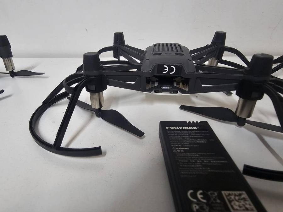 3x DJI Tello Drones  Mixed Condition Lot (1 working 100%)