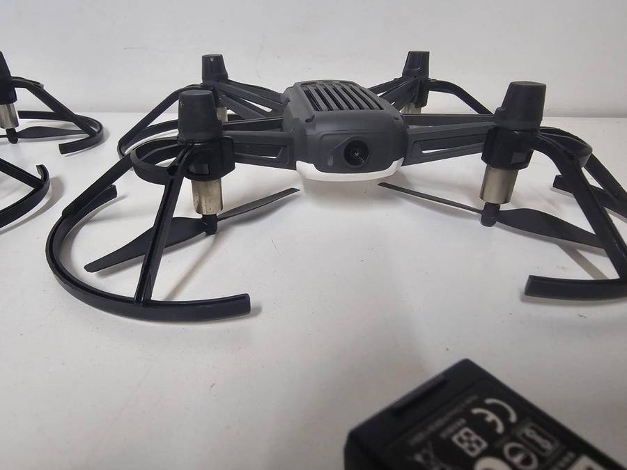 3x DJI Tello Drones  Mixed Condition Lot (1 working 100%)