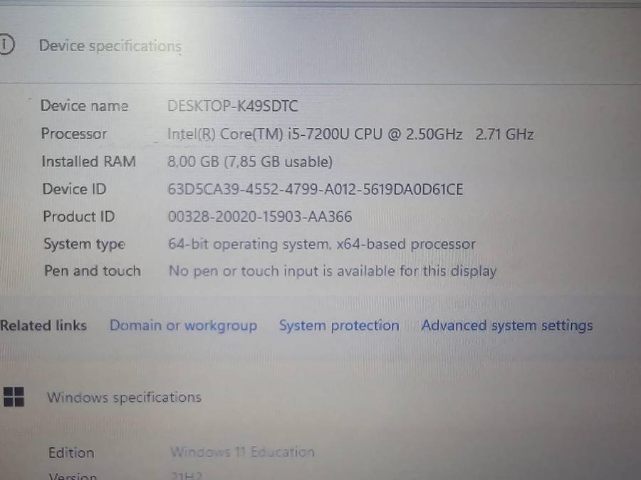 2 x Faulty Lenovo T470 Laptops for Spares or Repairs