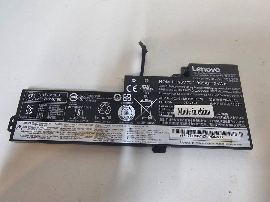 2 x Faulty Lenovo T470 Laptops for Spares or Repairs
