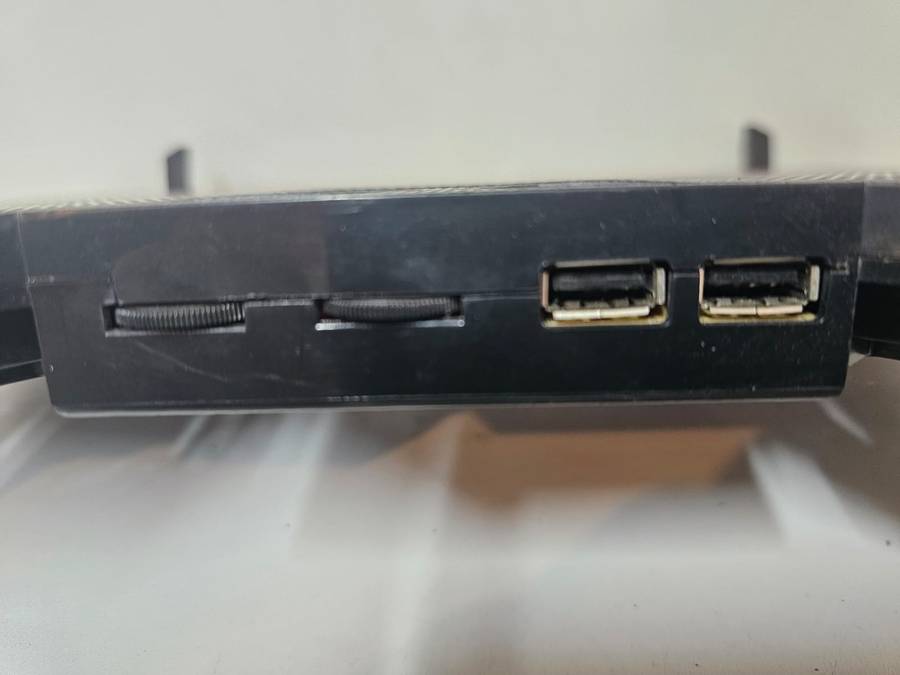 Laptop Cooling Pad  5 Fans | Red LED | Dual USB Ports