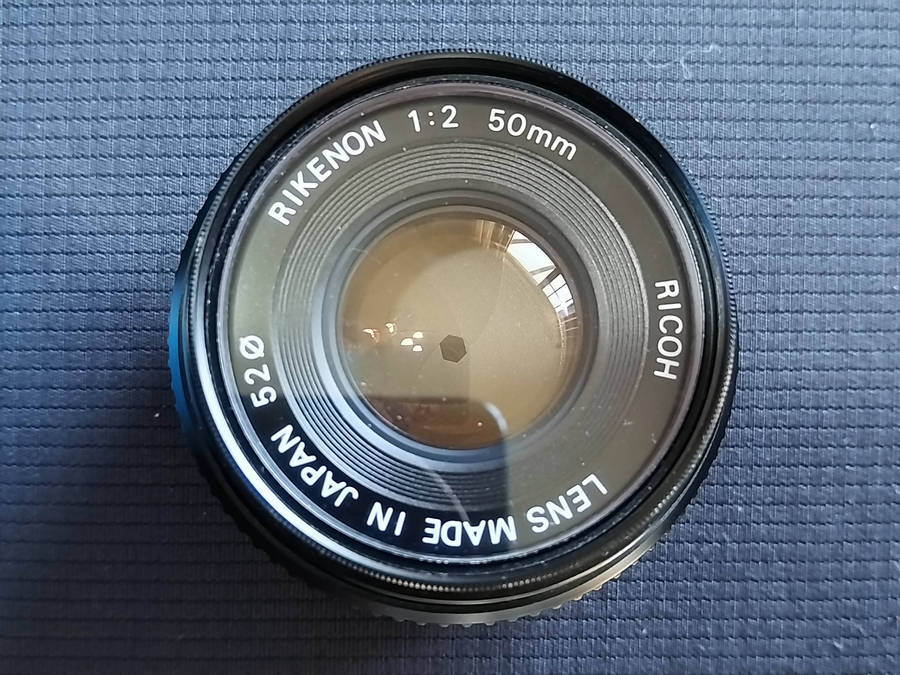Ricoh Rikenon 1:2 50mm lens & Tamron 2X Tele Converter for P/K (Pentax)