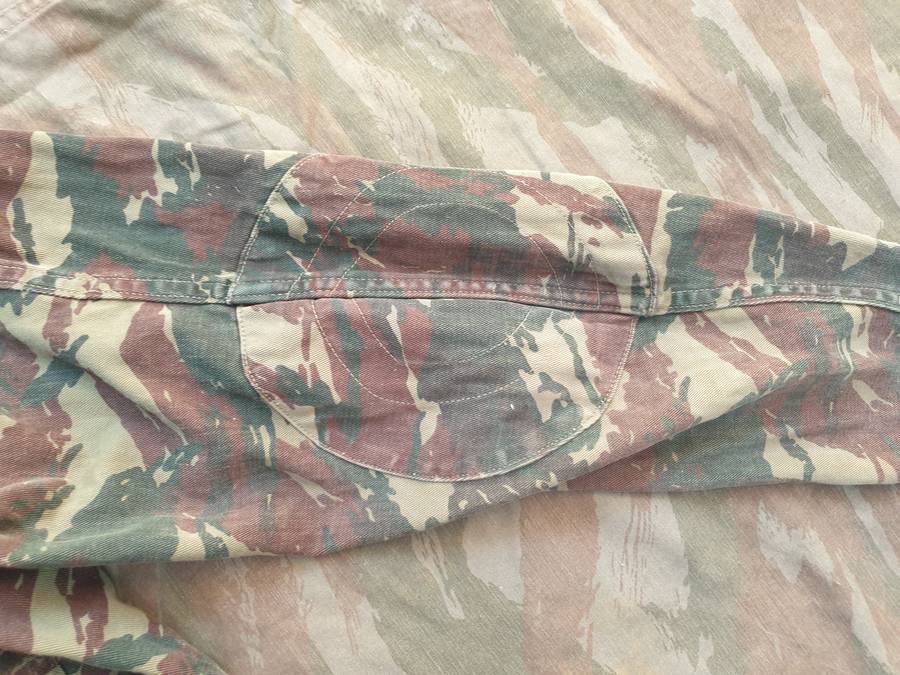 SADF era SA SF Recce SWA/Angola bushwar era type A clandestine copy camo 1st patt wet season jacket