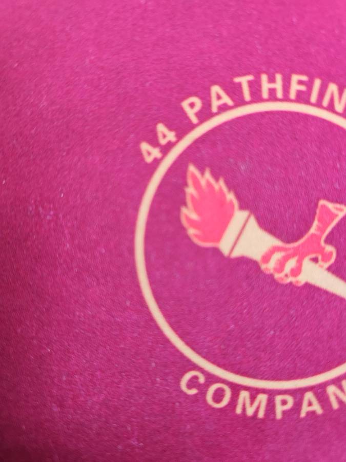 100% original new & unused SADF era 44 Para Bde Pathfinder (company) tracksuit badge - unused