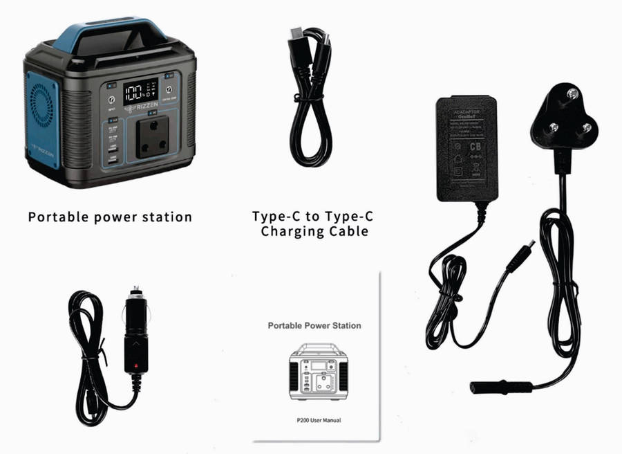 200 Watt Rizzen PowerStation in Box