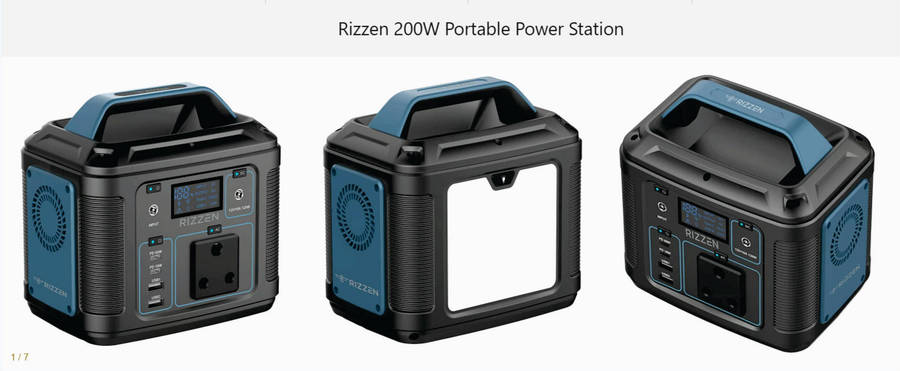 200 Watt Rizzen PowerStation in Box