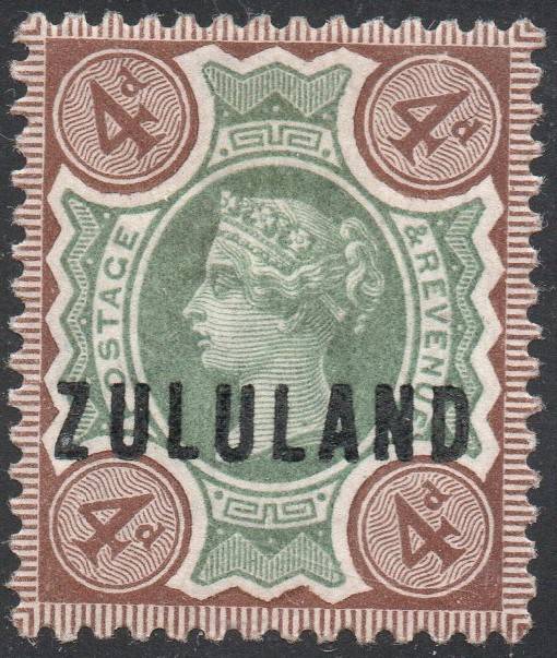Zululand - SACC6 4d Green and Deep Brown MM CV R1200
