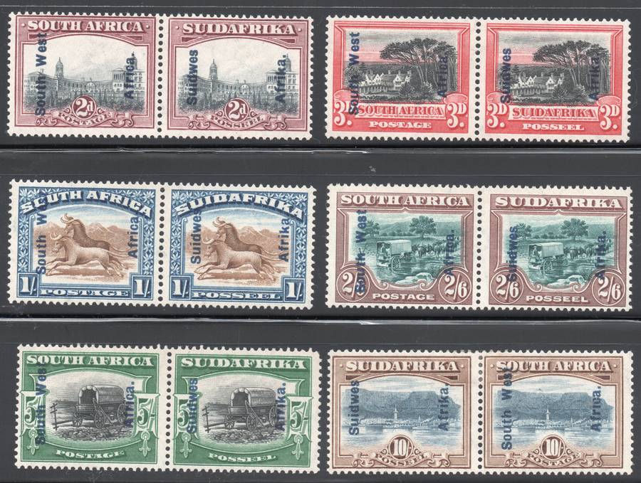 SWA 1926-7 SACC75-80 COMPLETE BASIC SET OF 6 - VLMM CV R8710