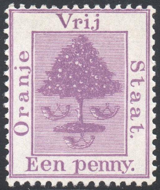 OFS 1868-71 SACC37 1d PURPLE - UM - CV R90