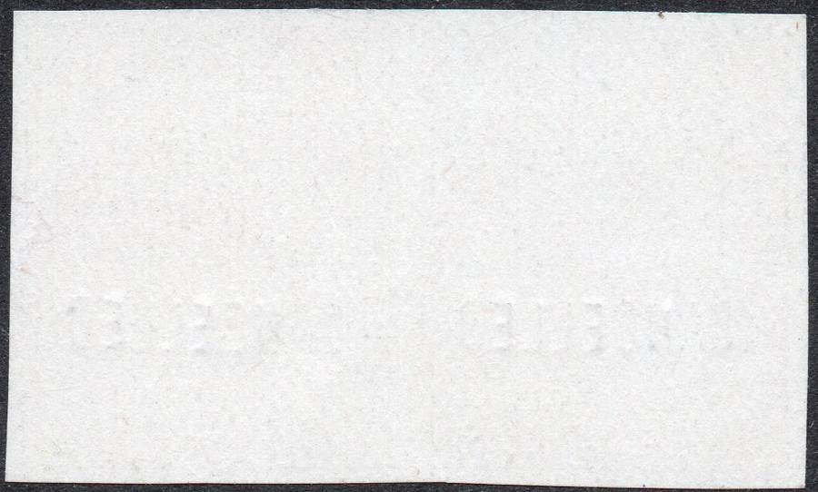 NATAL SACC71 1d  ROSE-CARMINE IMPERF PAIR OVERPRINTED ''CANCELLED''