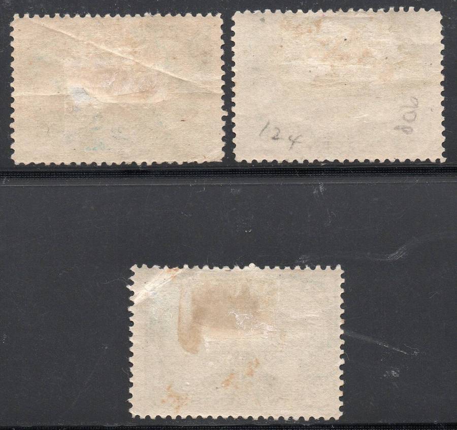 CANADA 1897 JUBILEE ISSUE SG124 & SG125 2c GREEN & DEEP GREEN - 3 SHADES  - MM 2017 CV £78