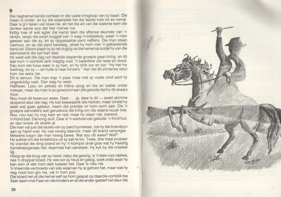 LANGKAPPIE IS HAAR NAAM - PIETER W GROBBELAAR (1 STE UITGAWE 1976)