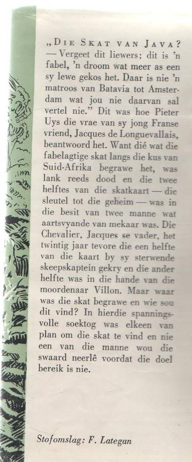 DIE SKAT VAN JAVA - KARL KIELBLOCK (10 DE DRUK 1971)