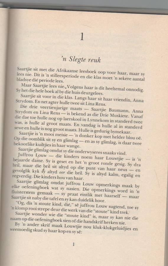 SAARTJIE SE SIRKUS - BETTIE NAUDE (2 DE UITGAWE 1984)